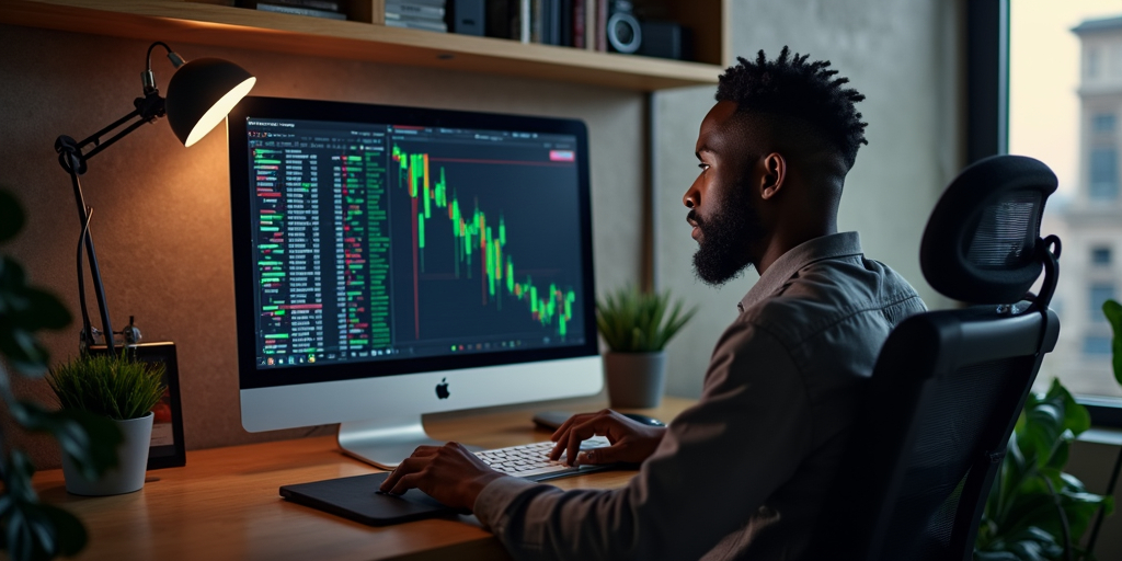 stp broker trading on hiw computer managing his pamm account